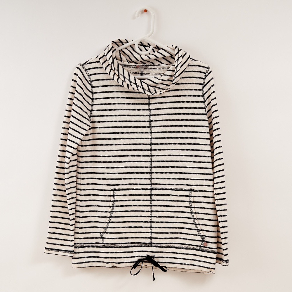 Talbots XS stripe sweatshirt
